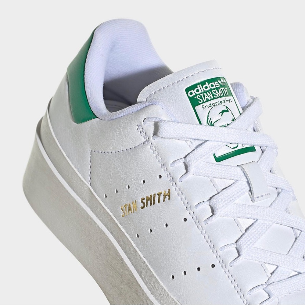 Adidas Originals Stan Smith Bonega Women's Athletic Sneaker platform womens sz - Picture 2 of 6